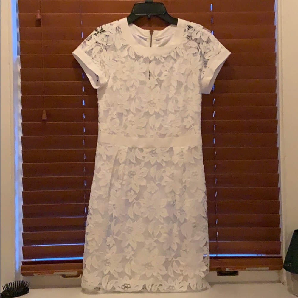 Nanette Lepore pure white dress